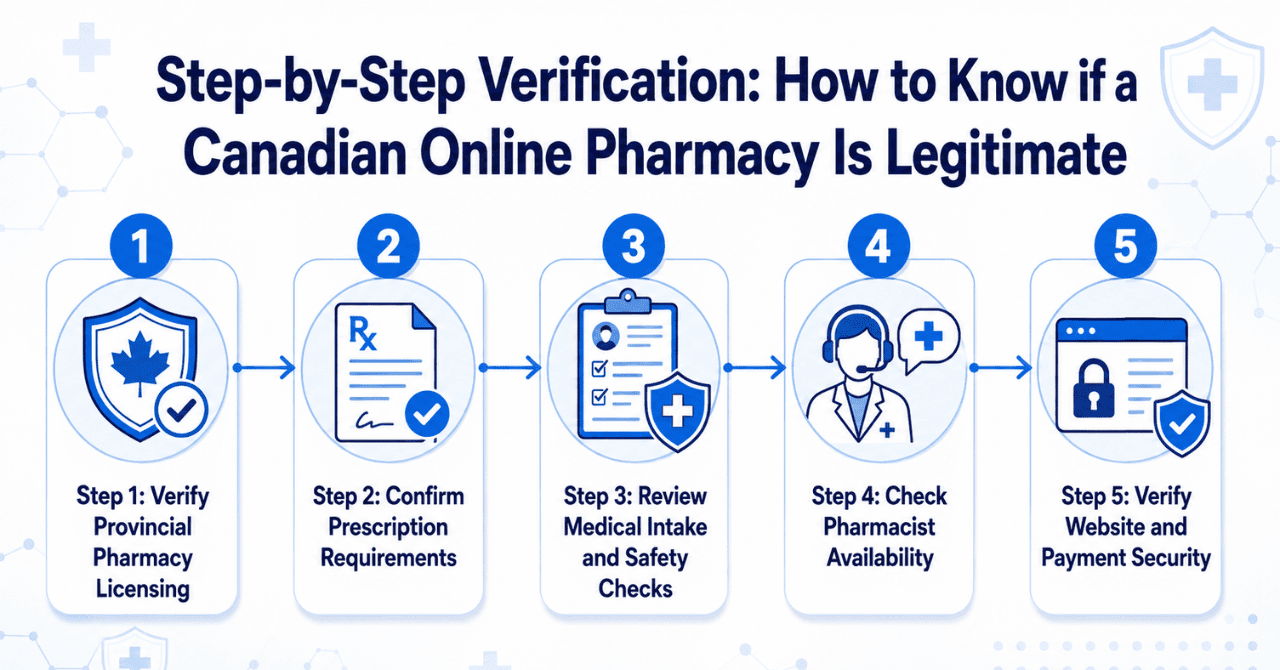How to Know if a Canadian Online Pharmacy Is Legitimate