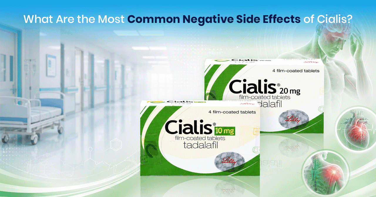 What Are the Most Common Negative Side Effects of Cialis?
