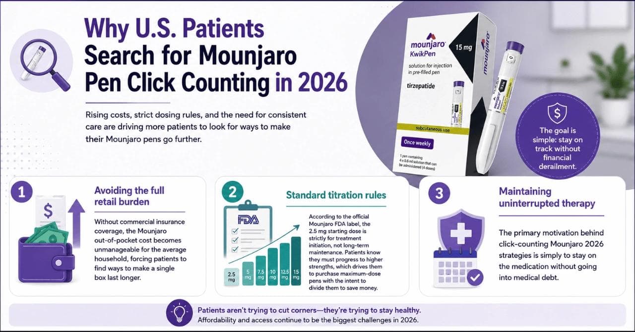 Why U.S. Patients Search for Mounjaro Pen Click Counting in 2026