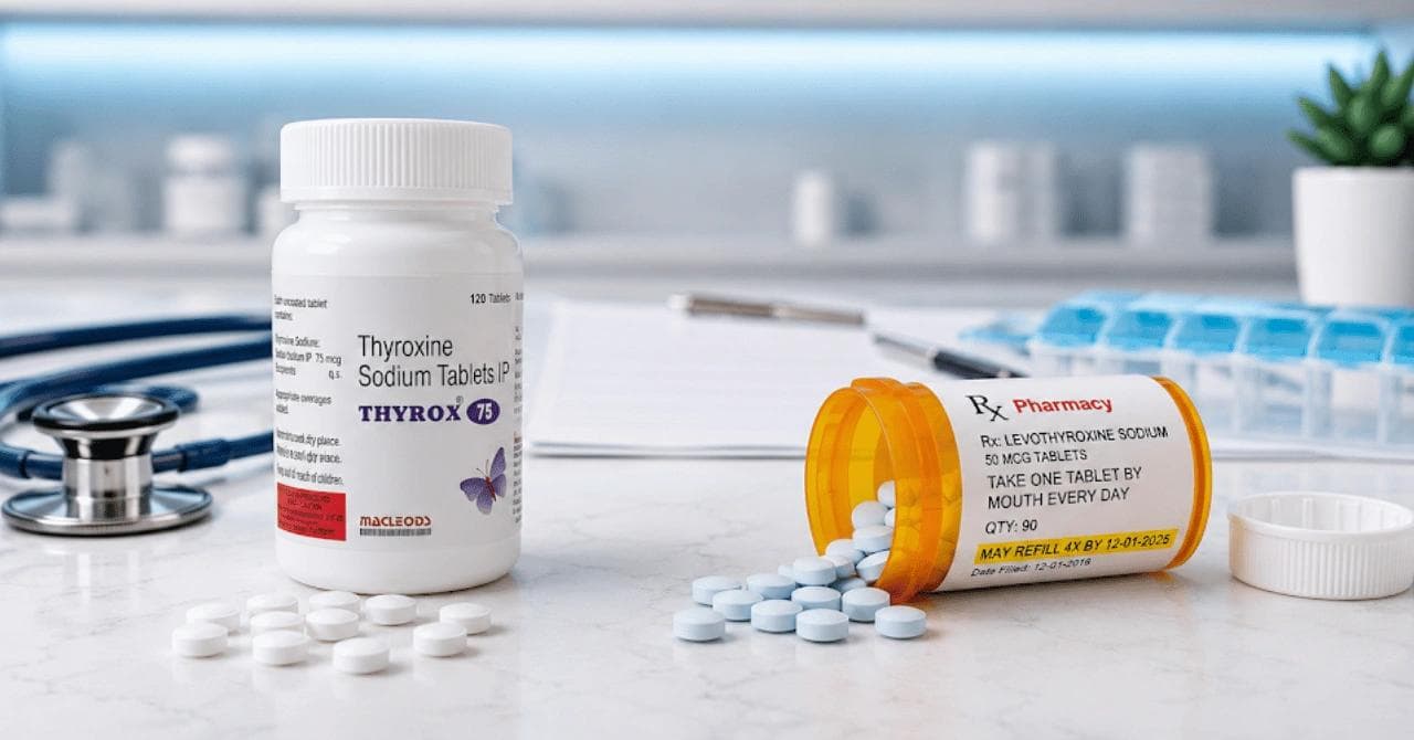 Brand Synthroid vs. Generic Levothyroxine