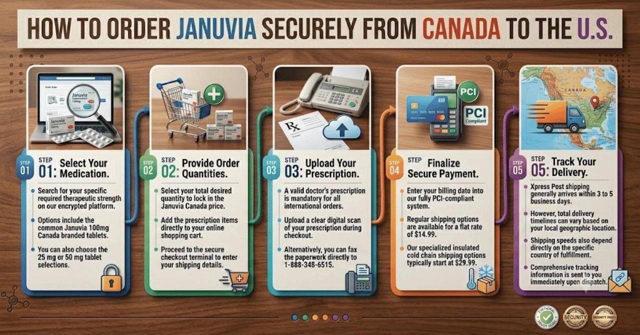 How to Order Januvia Securely from Canada to the U.S.