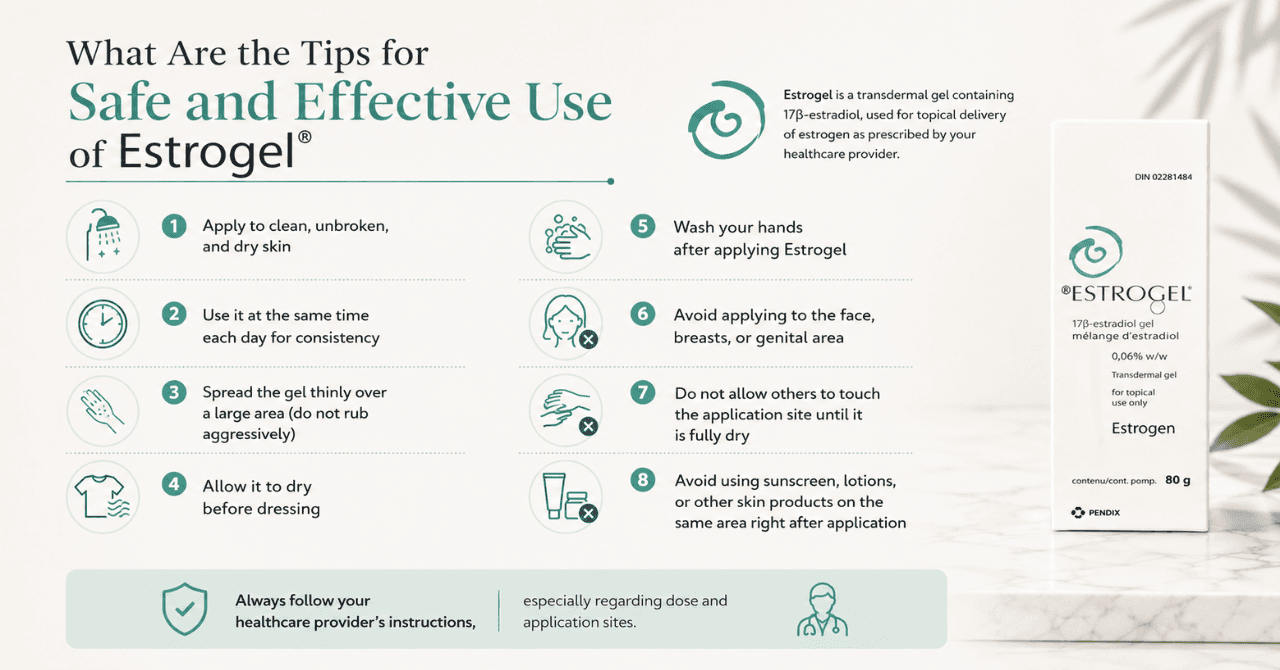 What Are the Tips for Safe and Effective Use of Estrogel