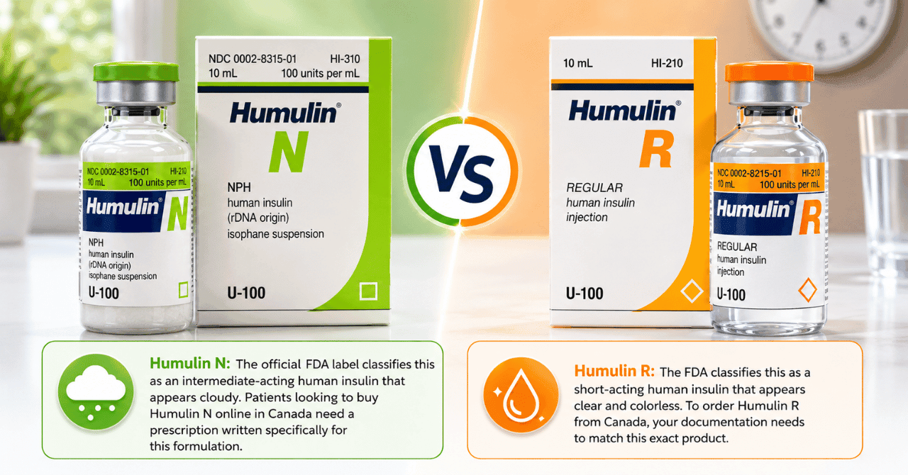 Humulin N vs. Humulin R: What Does Your Prescription Say