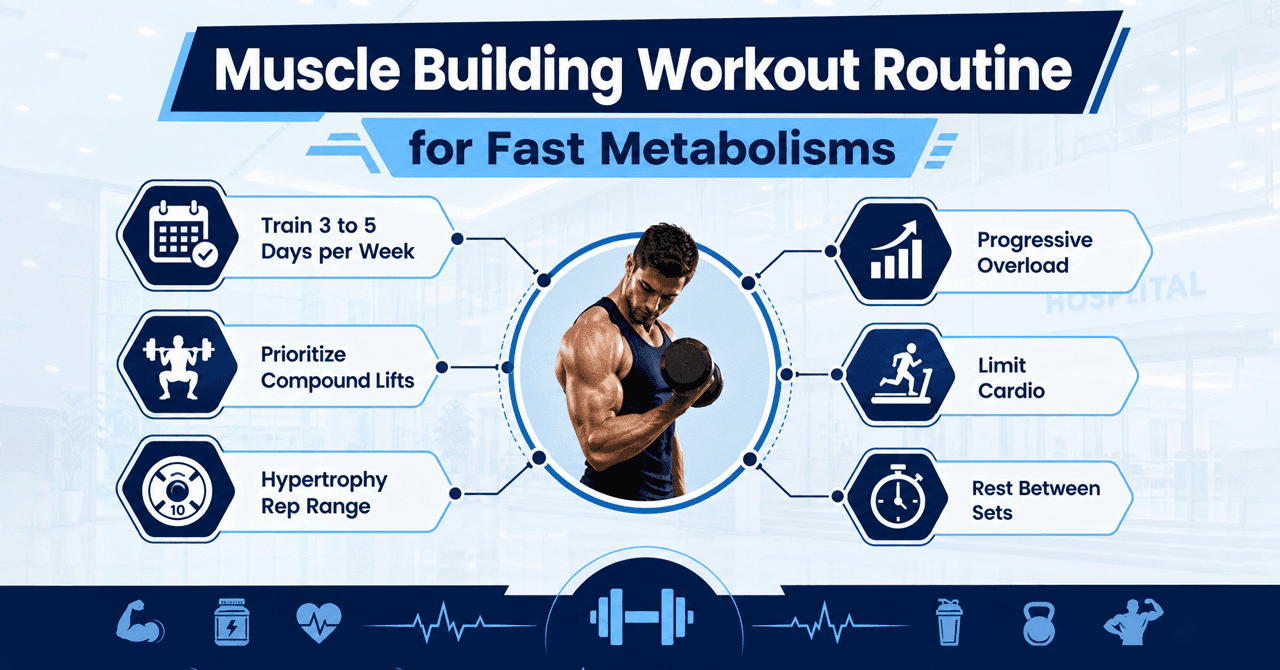 Muscle Building Workout Routine for Fast Metabolism