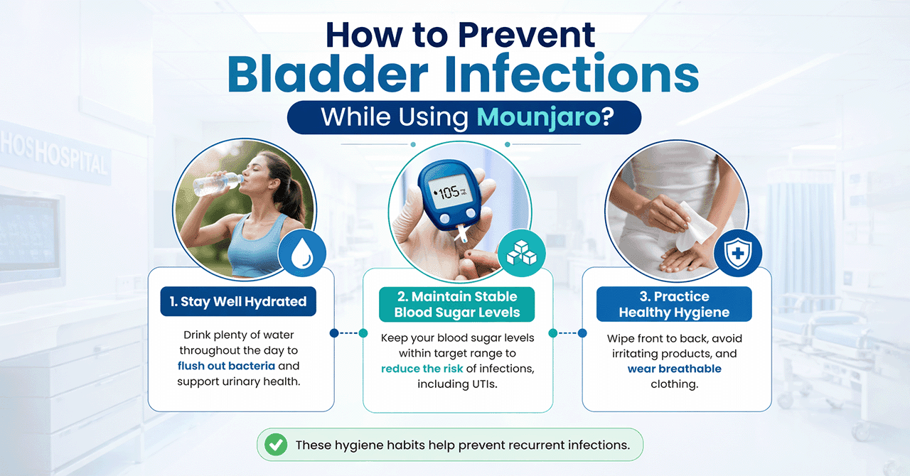 How to Prevent Bladder Infections While Using Mounjaro