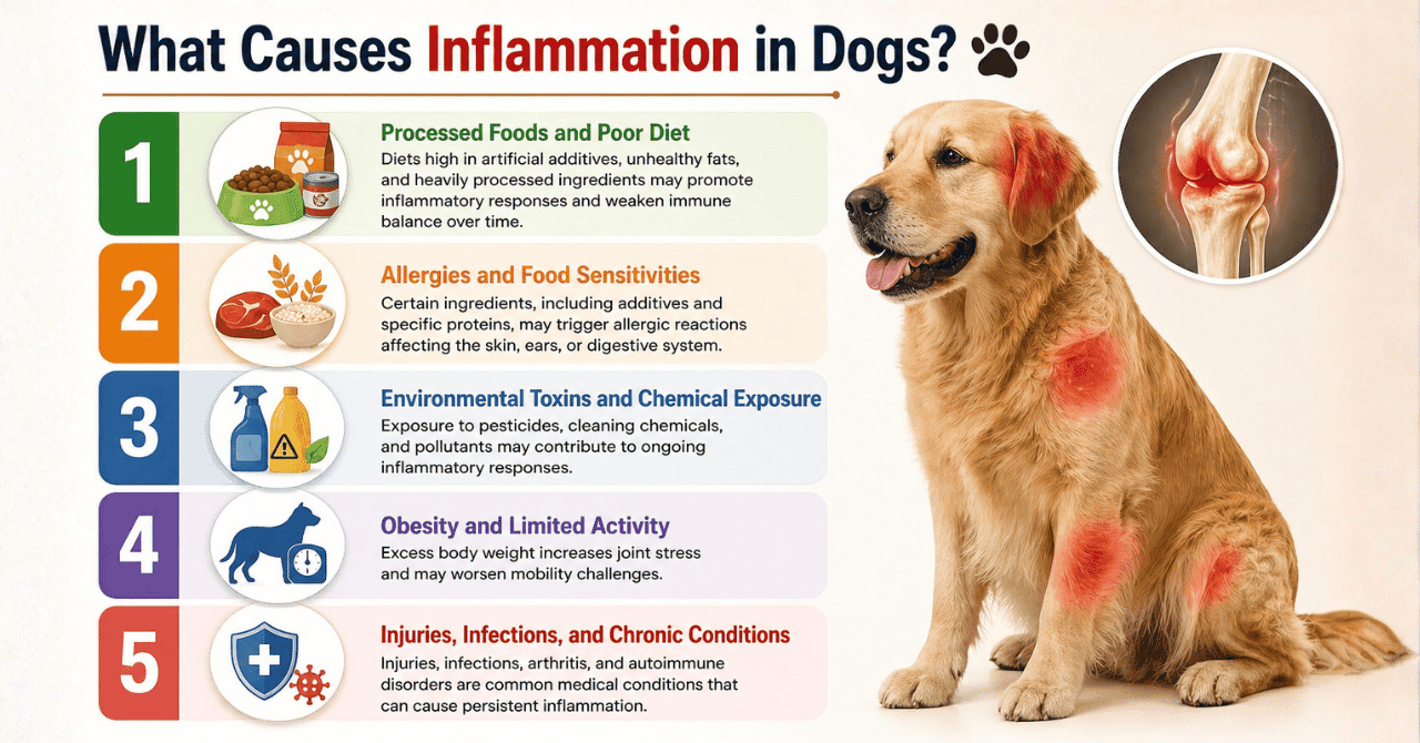 What Causes Inflammation in Dogs