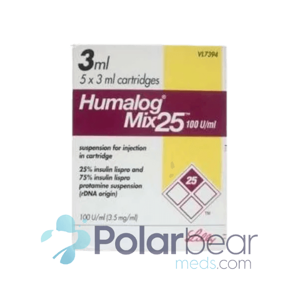 Humalog Mix 25 Cartridge - Image 1
