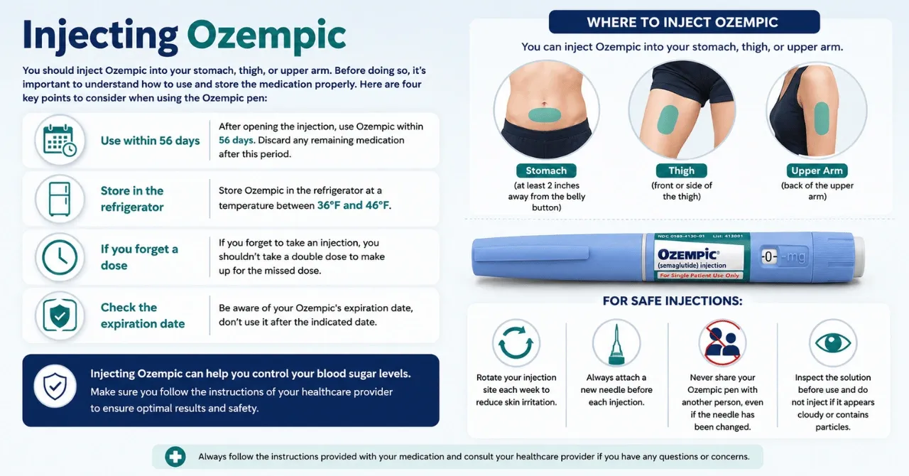 Injecting Ozempic