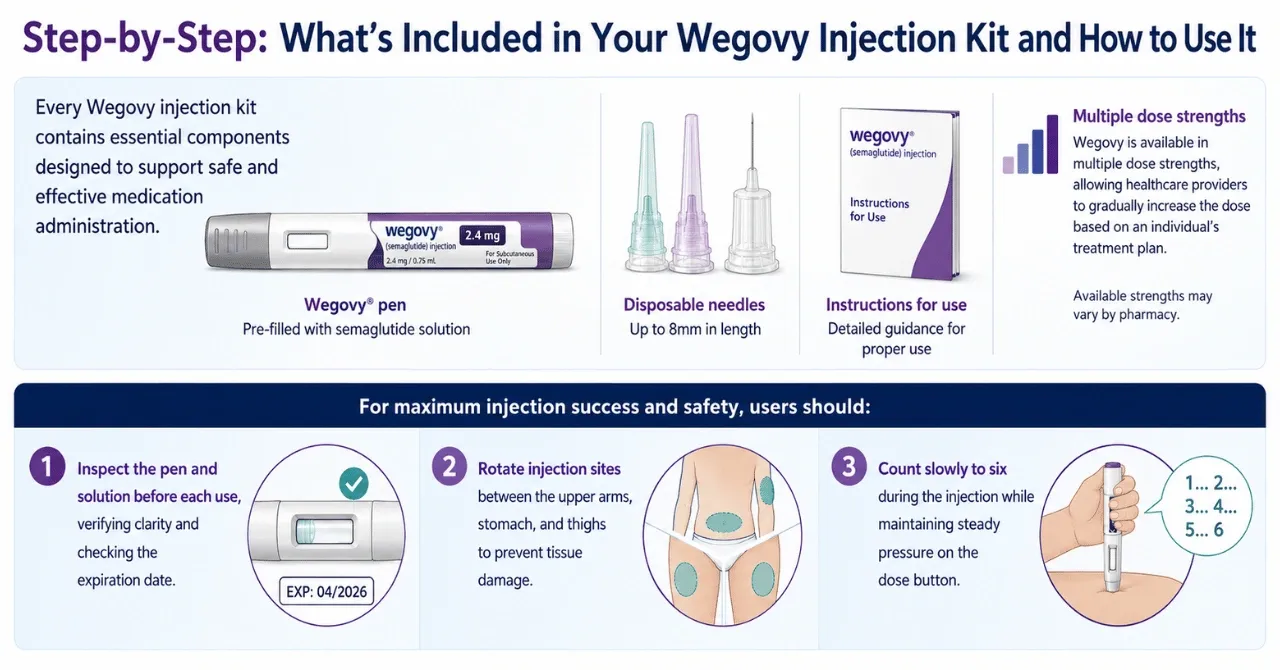 Step-by-Step: What’s Included in Your Wegovy Injection Kit and How to Use It
