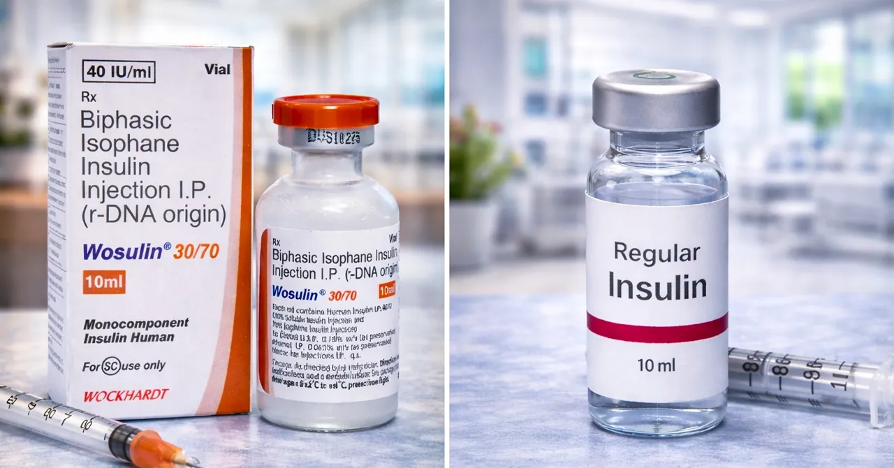 Major Differences Between Regular and NPH Insulin