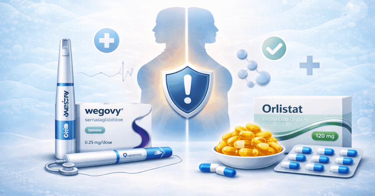 How Wegovy and Orlistat Work for Weight Loss