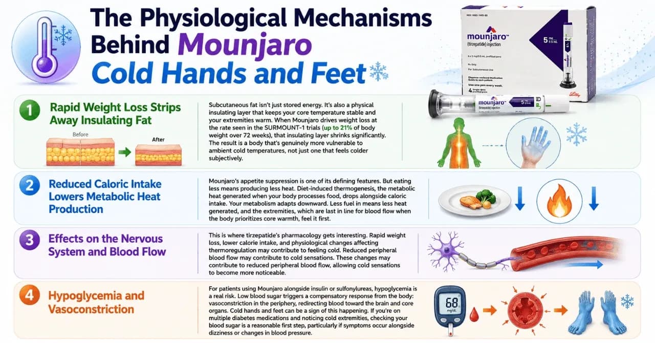 The Physiological Mechanisms Behind Mounjaro Cold Hands and Feet