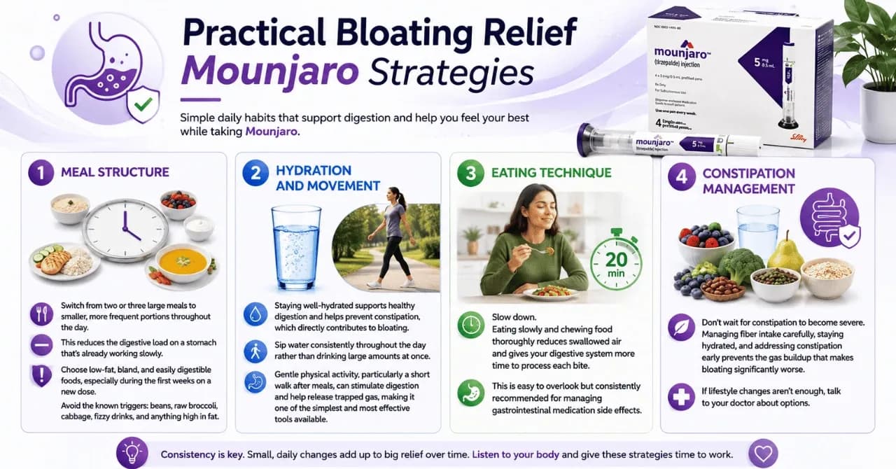 Practical Bloating Relief Mounjaro Strategies