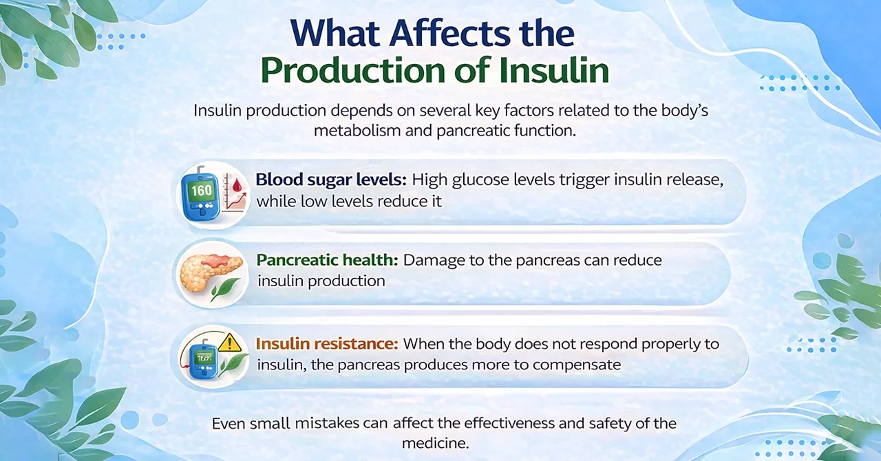 What Affects the Production of Insulin